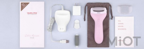 Електрична роликова пилка Xiaomi Yueli Electric Water-Proof Foot Pedicurer Blue